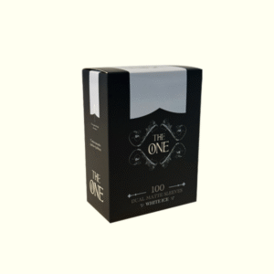 The One Sleeves - Dual Matte: Branco Gelo